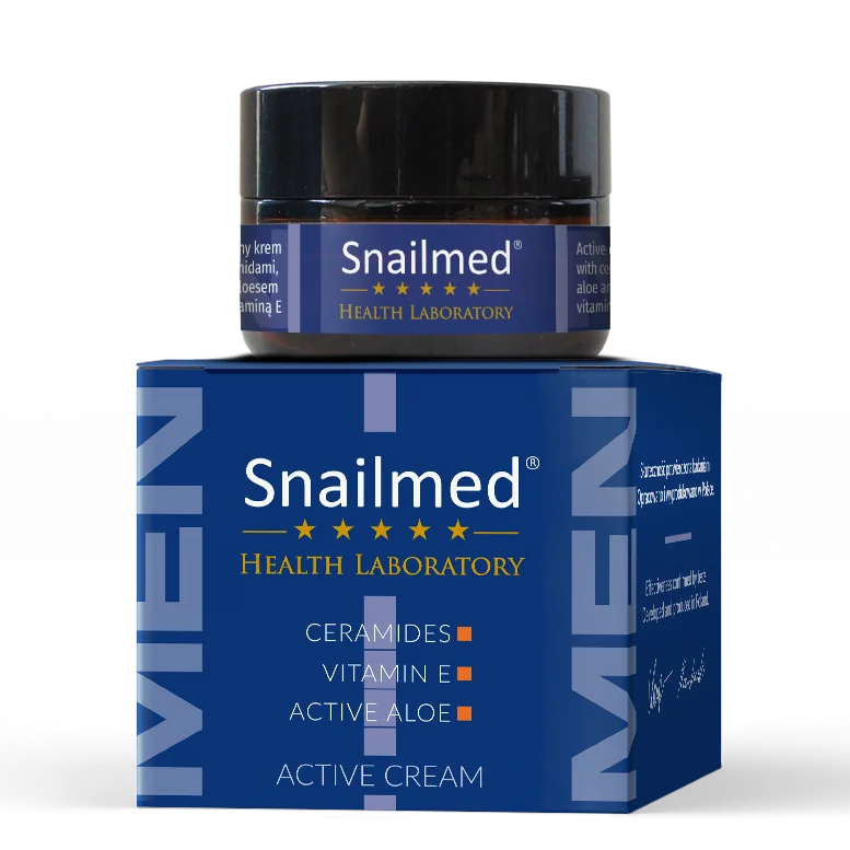 Snailmed, lipoaktywny krem dla mężczyzn, 30 ml