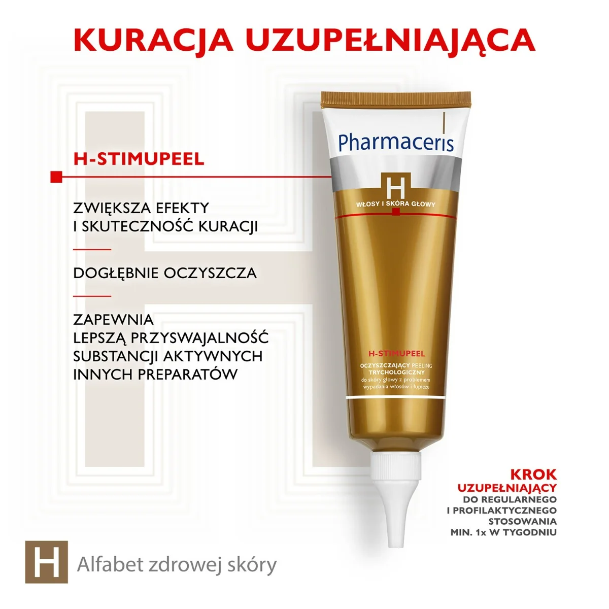 Pharmaceris H-Stimupurin szampon stymulujący wzrost włosów, 250 ml