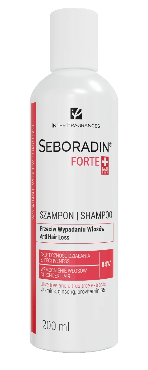 Seboradin Forte, szampon przeciw wypadaniu włosów, 200 ml