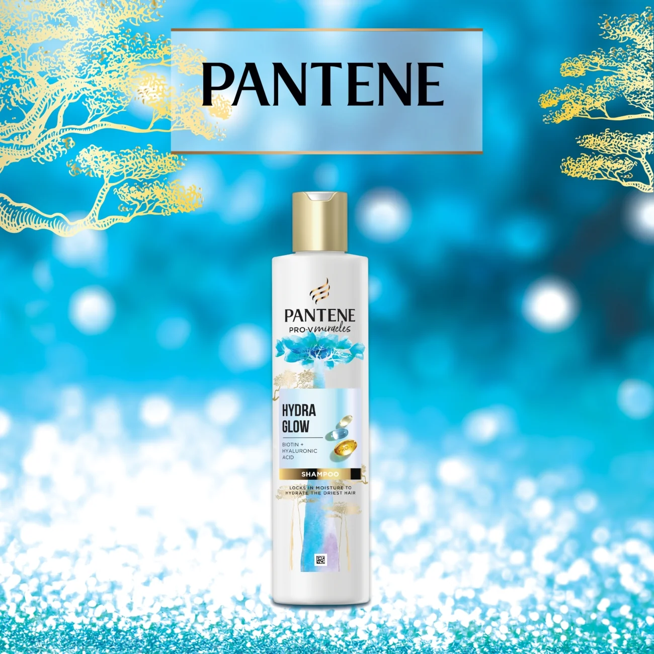 Pantene Pro-V Hydra Glow szampon, 300 ml + odżywka do włosów, 200 ml + maska do włosów, 160 ml 