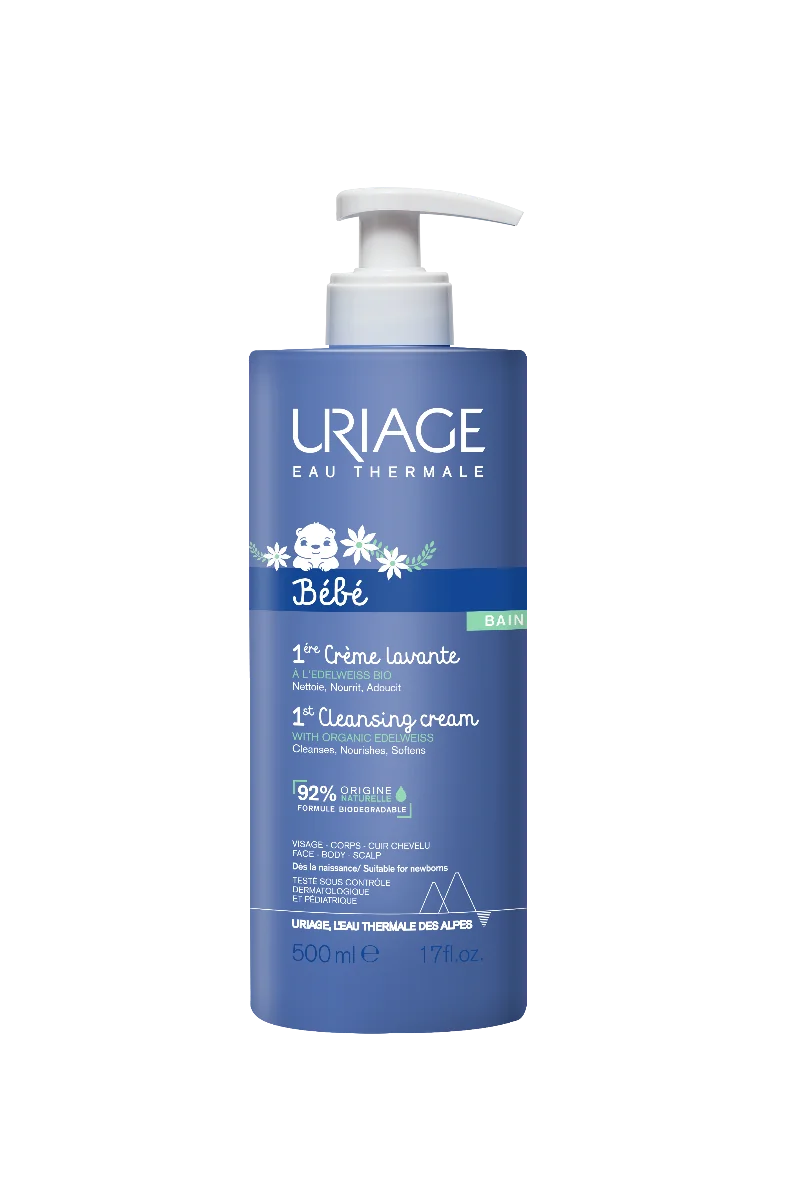 Uriage Bebe Creme Lavent, krem do mycia dla dzieci, 500 ml