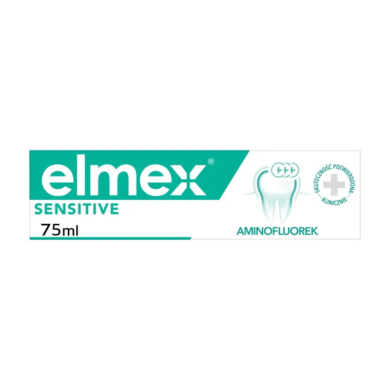 Elmex® Sensitive, pasta do zębów, 75 ml 