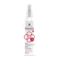 Seboradin  Antibacterial, spray o działaniu bakteriobójczym i wirusobójczym, 200 ml