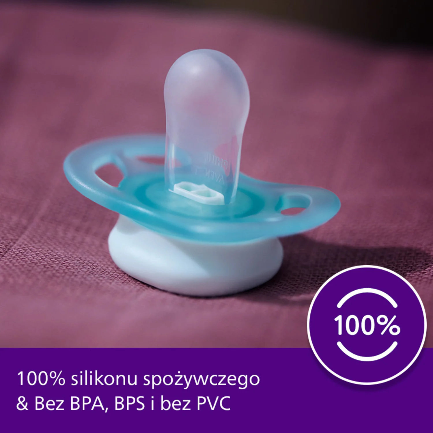 Philips Avent Ultra Start SCF075/04 smoczek ortodontyczny, 0-2 m, 2 szt. 