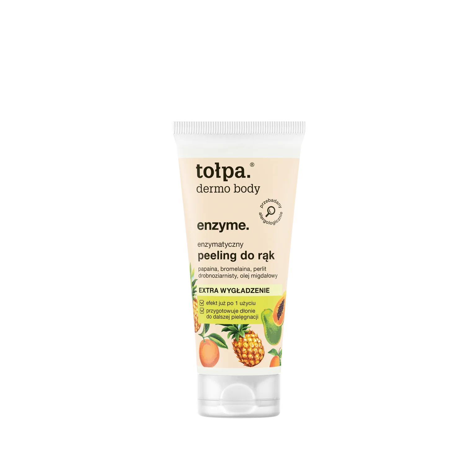 Tołpa Dermo Body Enzyme, enzymatyczny peeling do rąk, 60 ml