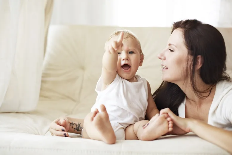 język migowy dla niemowląt