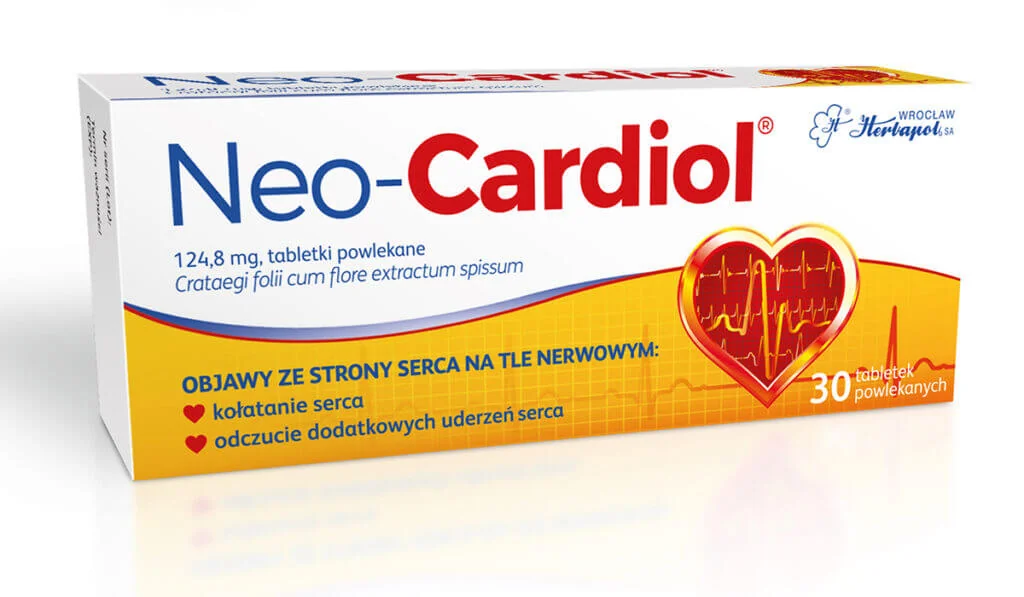 Neo-Cardiol, 124,8 mg, 30 tabletek powlekanych