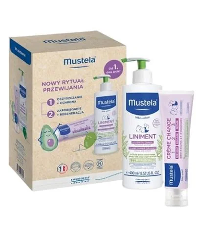 Mustela Maternite, zestaw z kremem na rozstępy, 250 + 40 ml