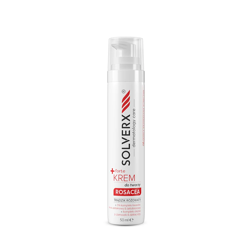 Solverx Rosacea Forte, krem do twarzy, 50 ml