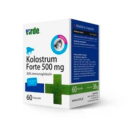 Virde Kolostrum Forte, 60 kapsułek