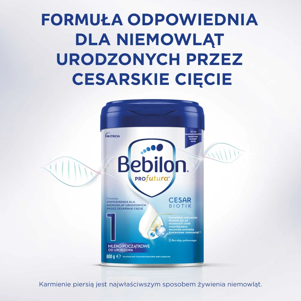 Bebilon Profutura Cesar Biotik 1 mleko początkowe, od urodzenia, 800 g