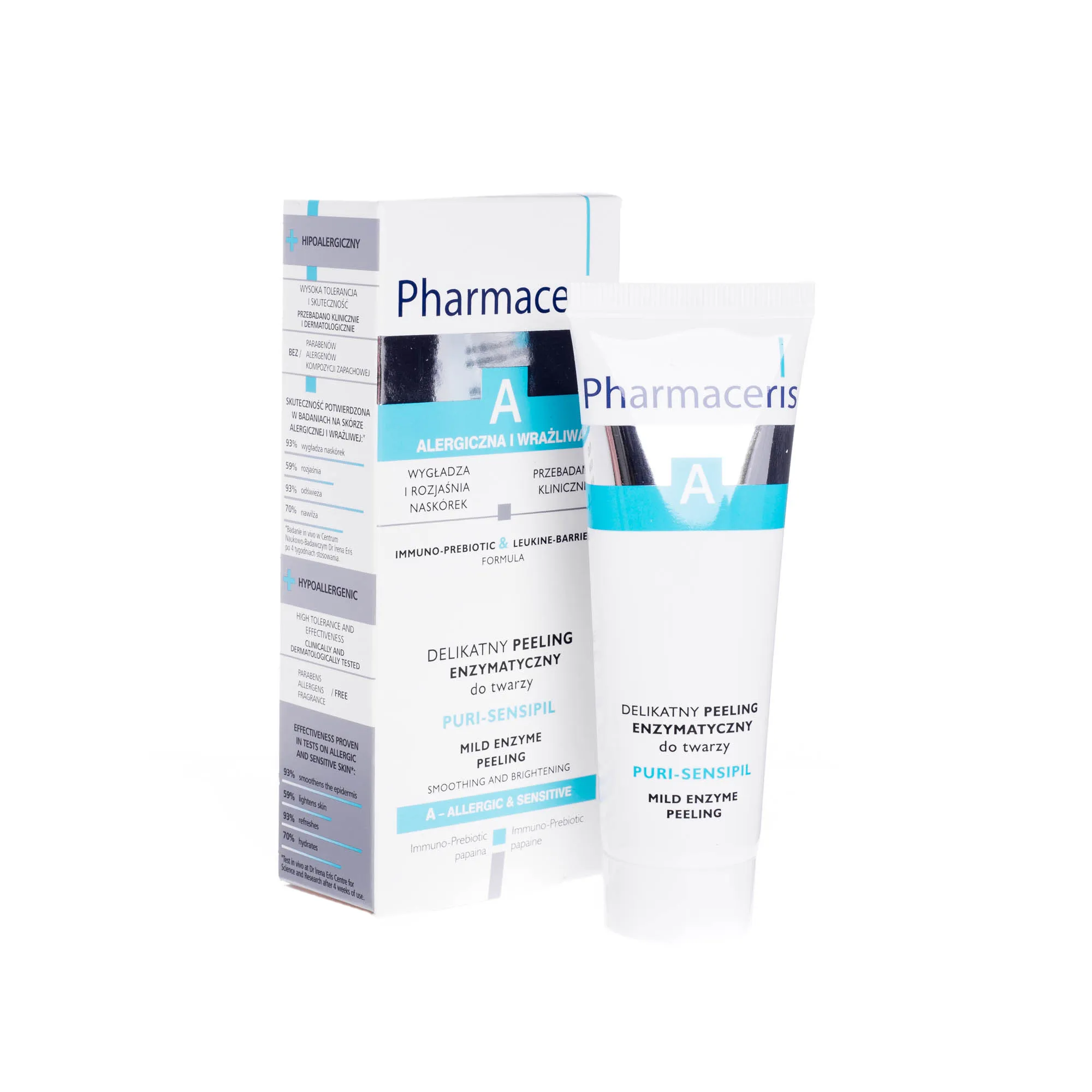 Pharmaceris A Puri-Sensipil delikatny peeling enzymatyczny do twarzy 50 ml 