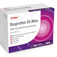 Ibuprofen Dr.Max, 400 mg, 50 tabletek