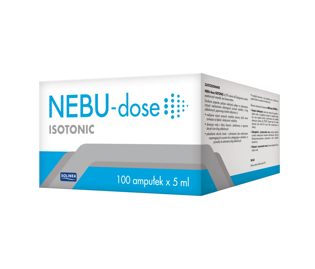 Nebu-Dose Isotonic, 0,9% NaCl, 100 ampułek x 5 ml