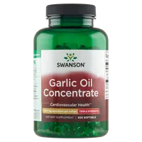 Swanson Garlic oil, suplement diety, 500 kapsułek żelowych