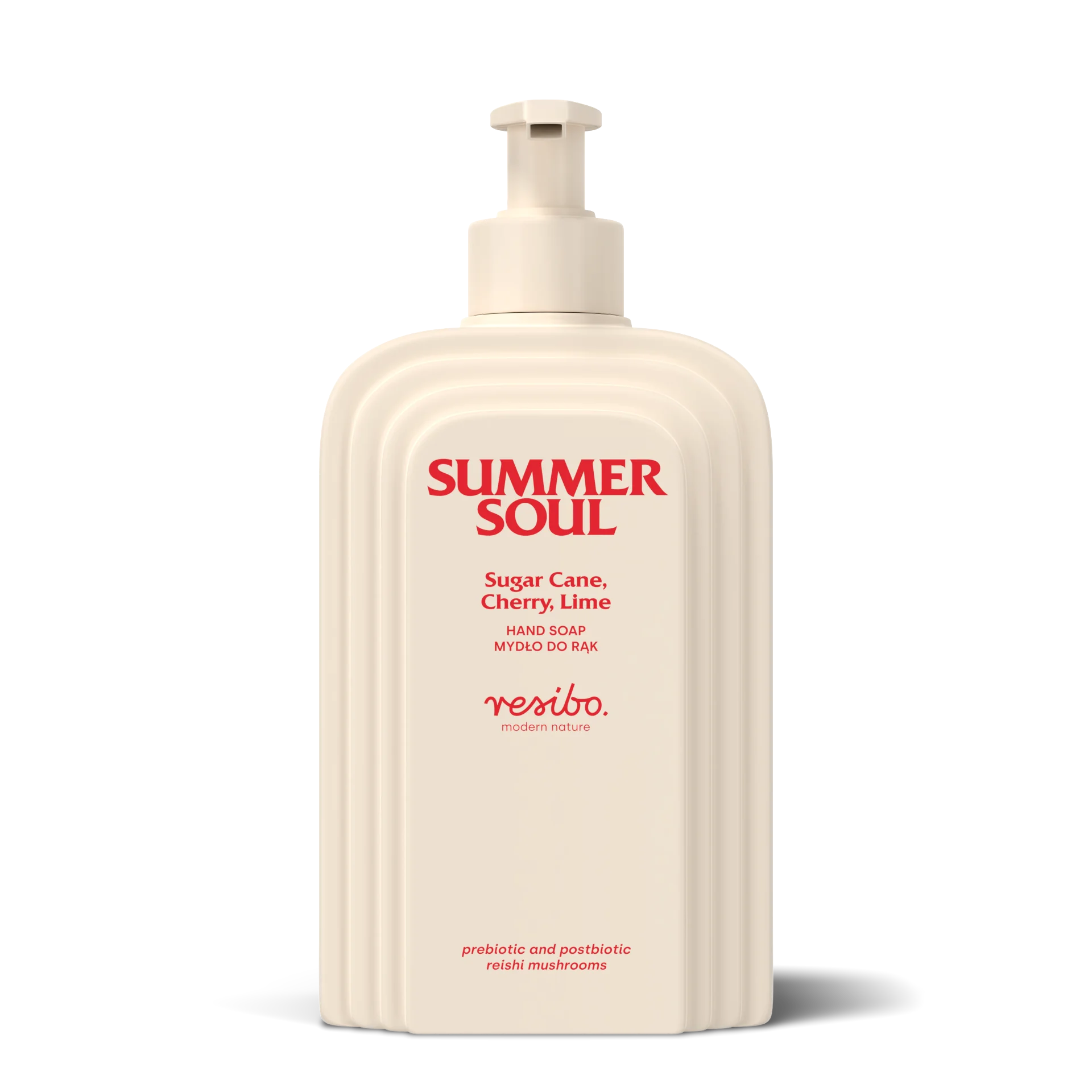 Resibo Summer Soul mydło do rąk trzcina cukrowa, wiśnia, limonka, 350 ml