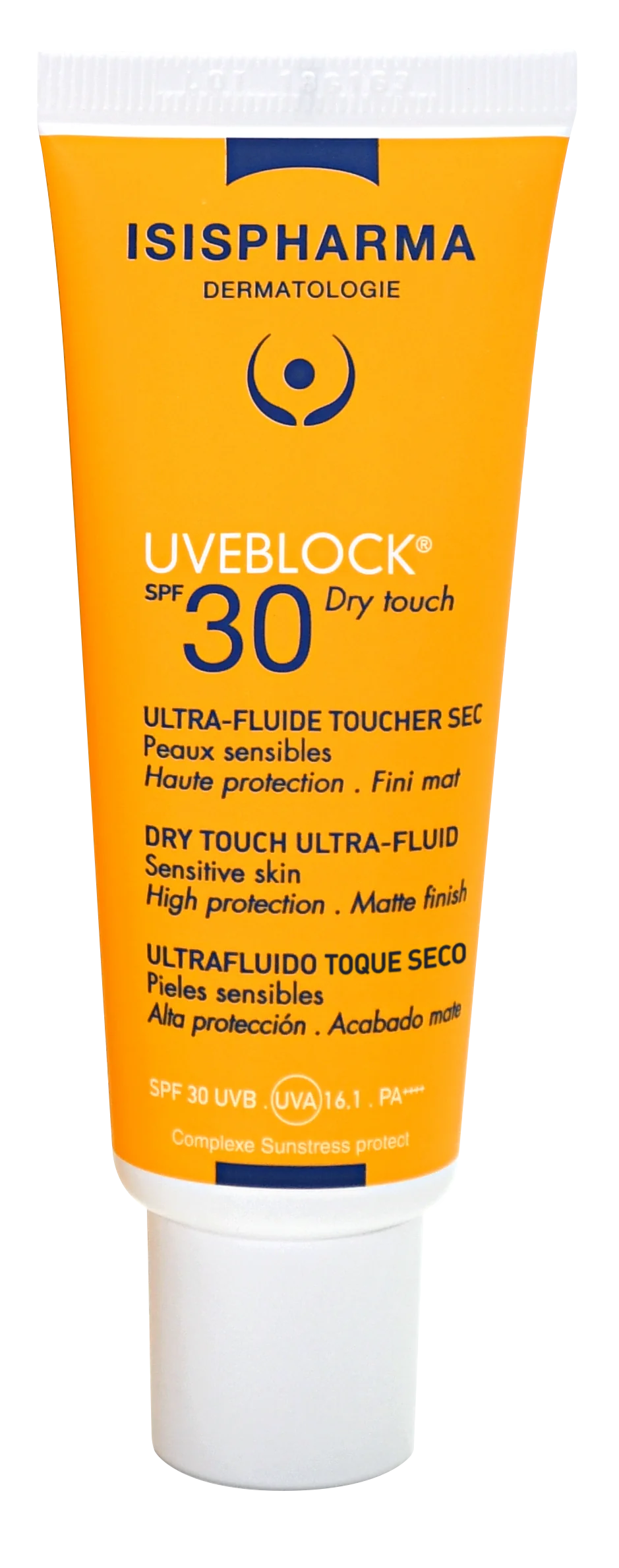 Isispharma Uveblock, Fluid dry-touch, SPF 30, 40 ml