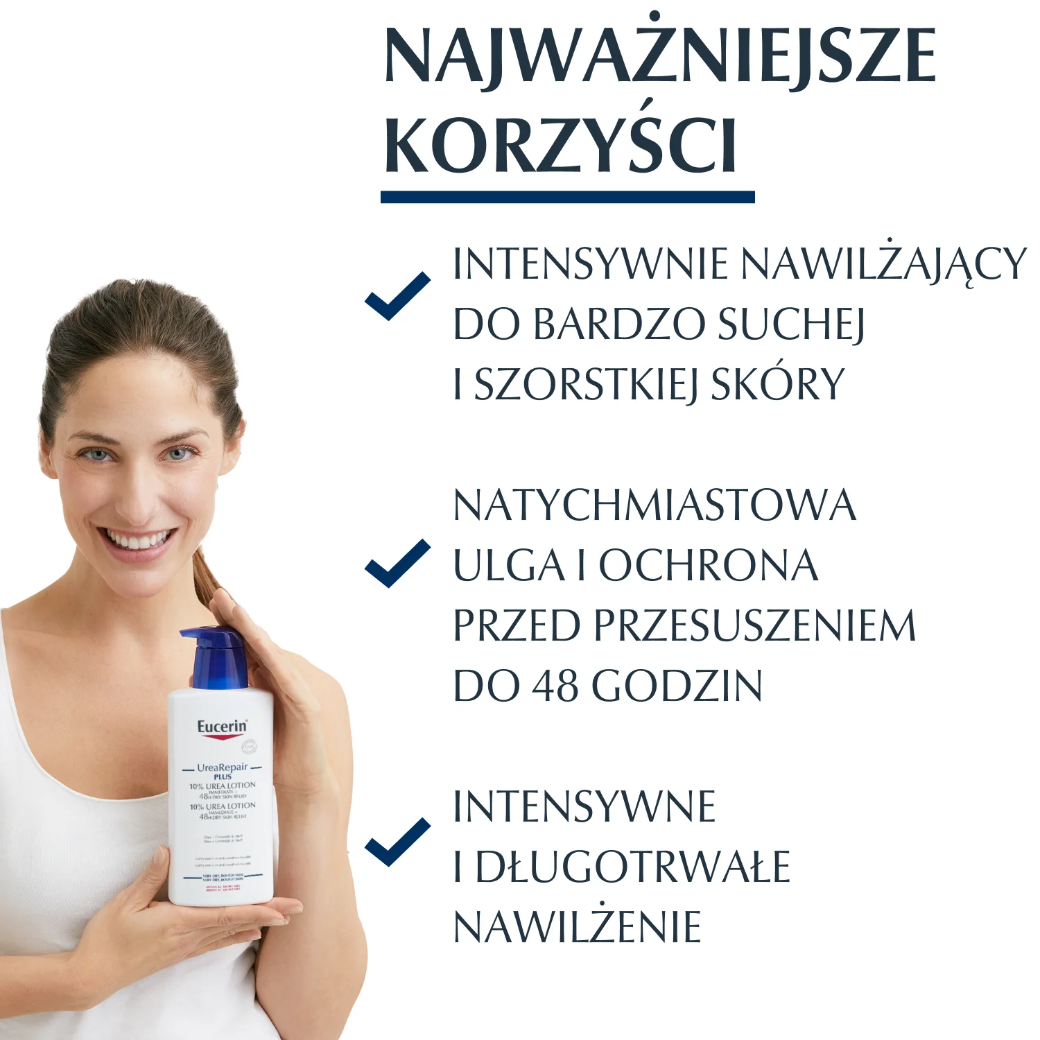 Eucerin UreaRepair PLUS emulsja z 10% mocznika, 400 ml