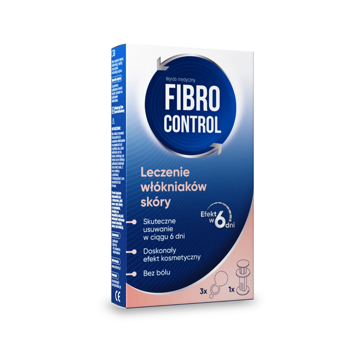 Fibrocontrol, 3 plastry