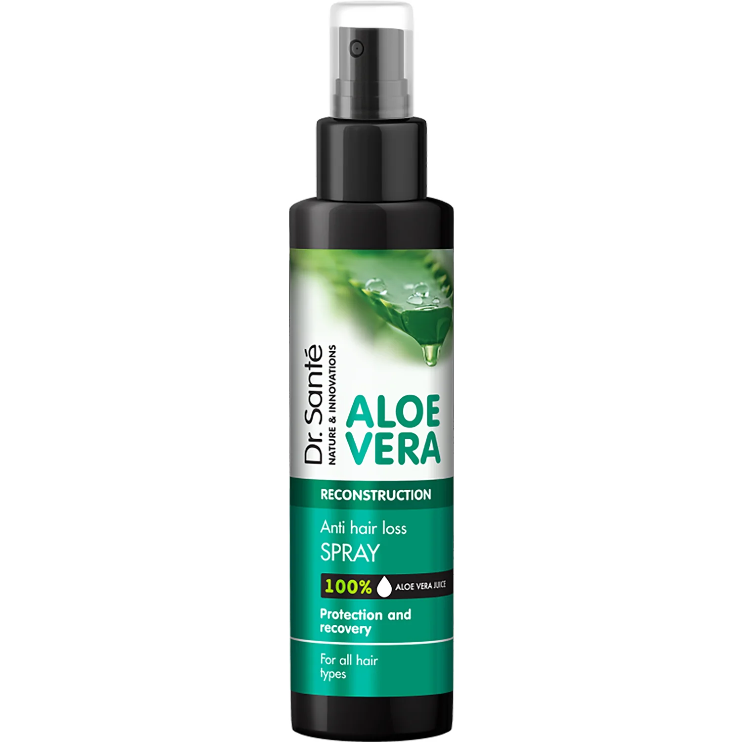 Dr. Santé Aloe Vera spray do włosów z nawilżającym ekstraktem z aloesu, 150 ml