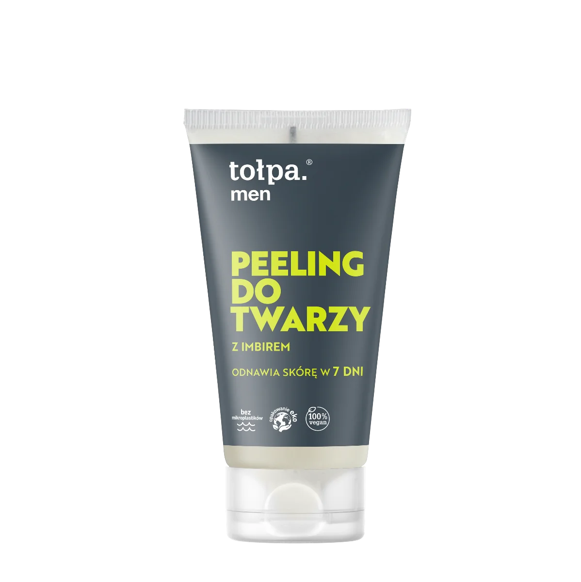 Tołpa Men, peeling do twarzy z imbirem, 150 ml