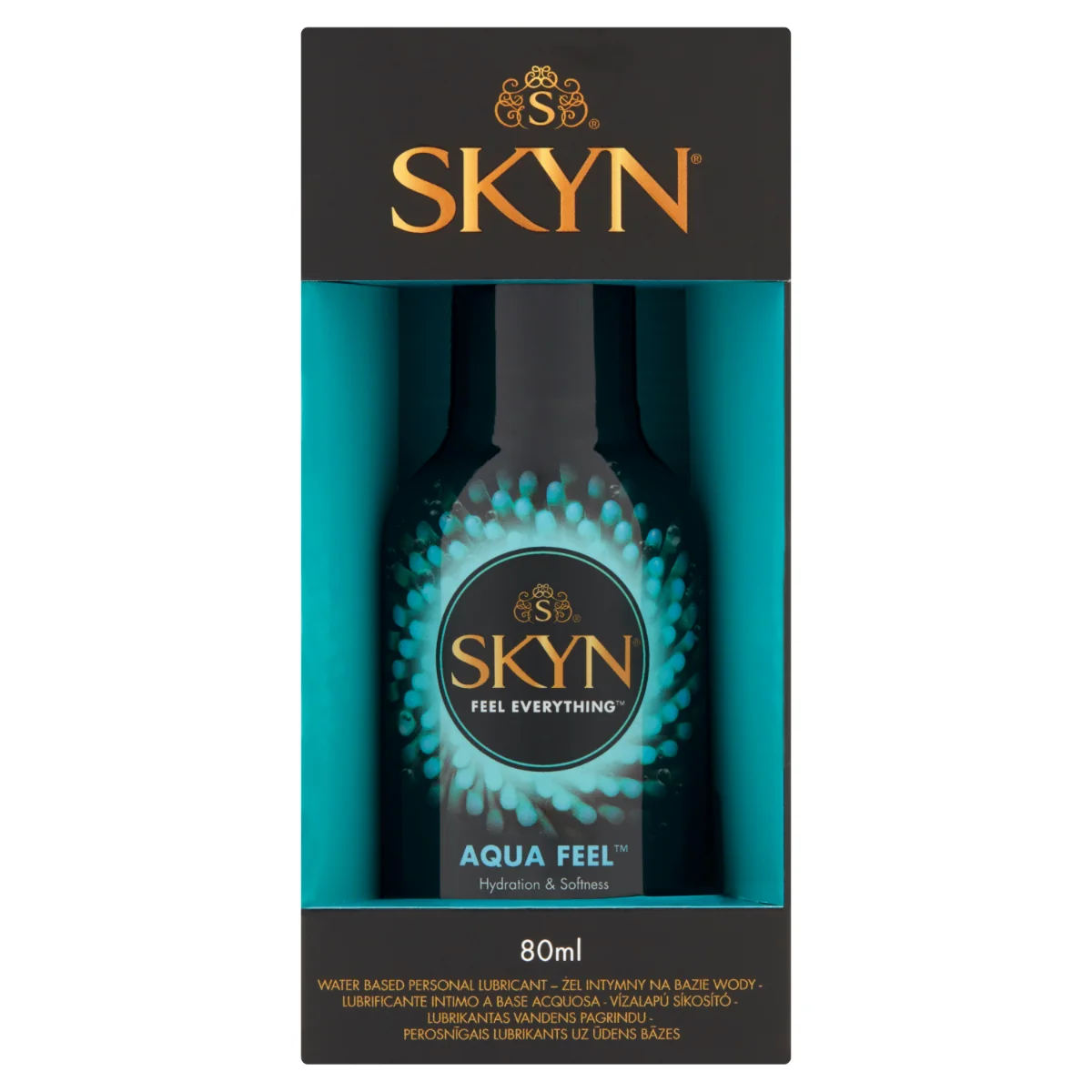 Unimil Skyn Aqua Feel, żel intymny na bazie wody, 80 ml