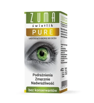 Zuma Świetlik Pure, bez konserwantów, 10 ml