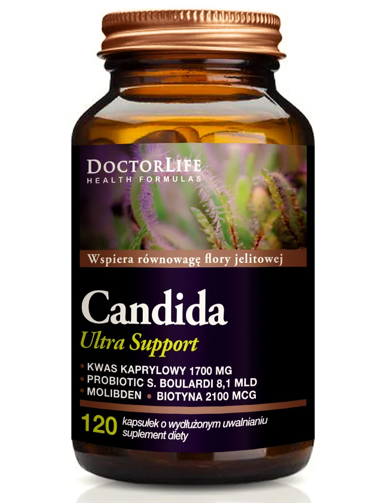 Doctor Life Candida Ultra Support, 120 kapsułek