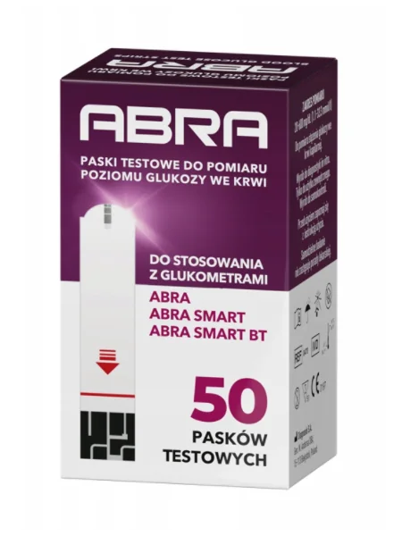 Abra, test paskowy, 50 sztuk