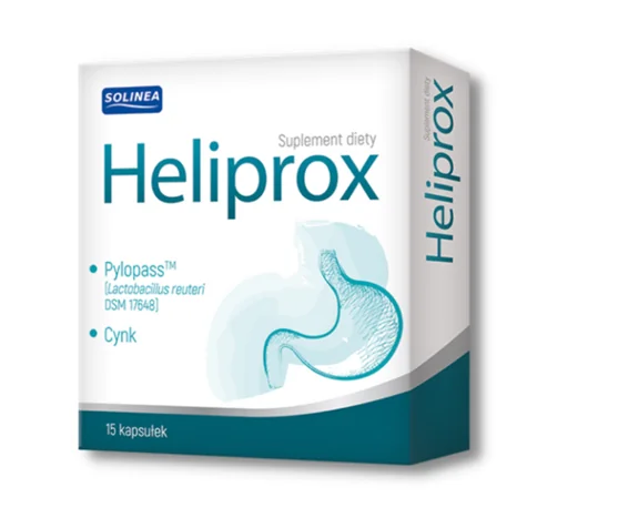 Heliprox, suplement diety, 15 kapsułek