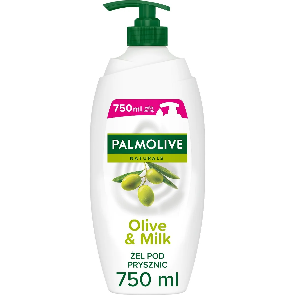 Palmolive Naturals, kremowy żel pod prysznic Olive & Milk, 750 ml