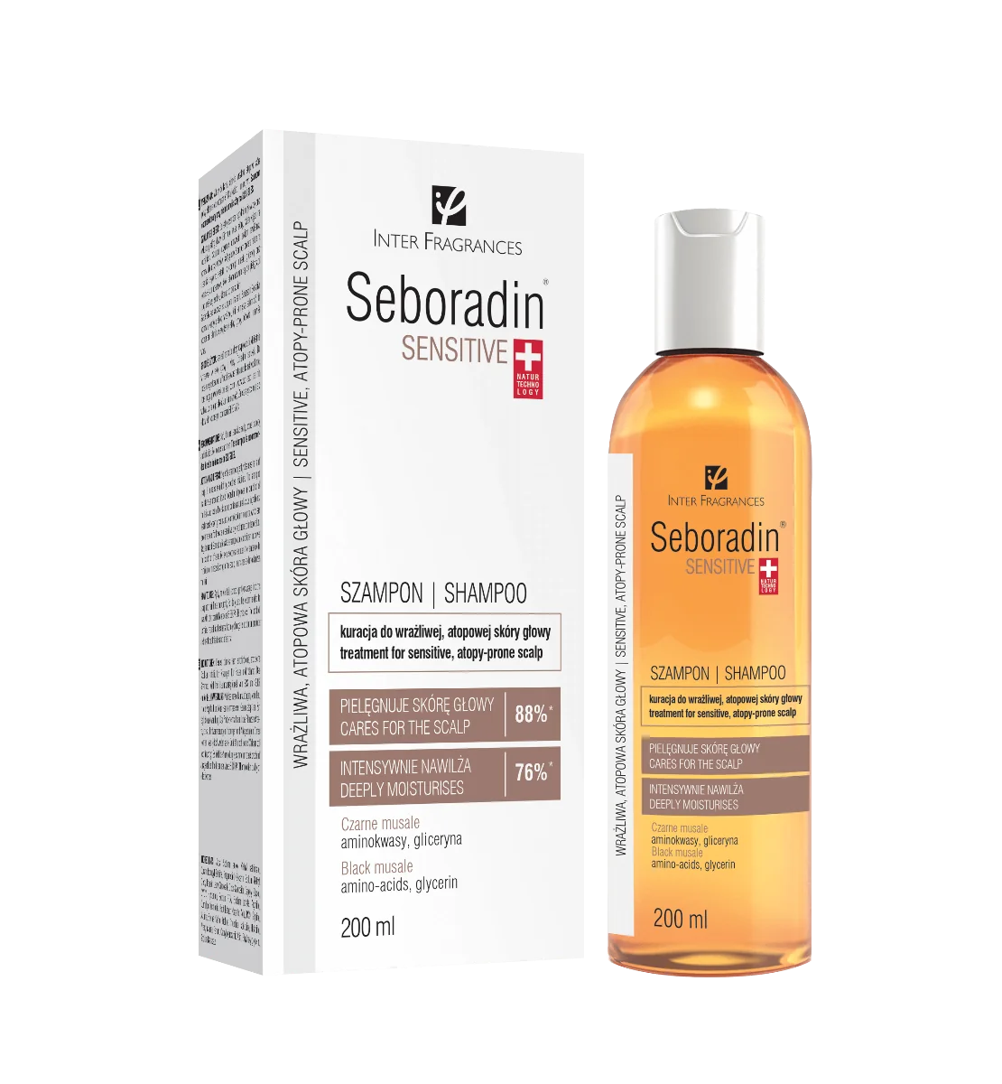 Seboradin Sensitive, szampon, 200 ml