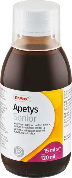 Apetys Senior Dr.Max, 120 ml 
