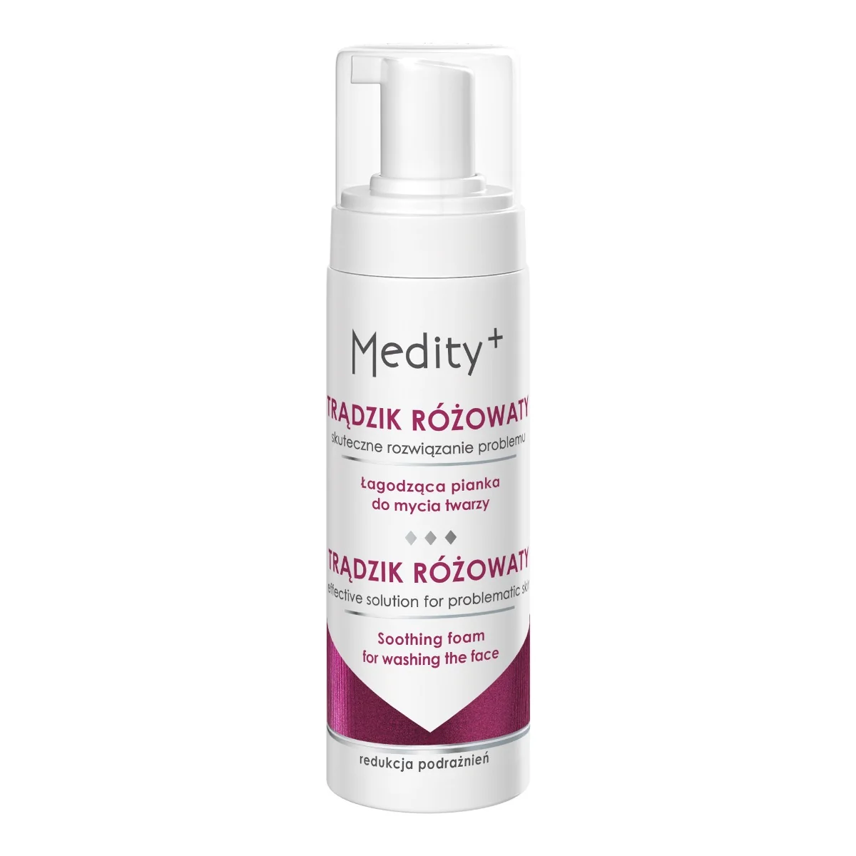 AVA Medity+ Rosacea Treatment, pianka do twarzy kojąca, 150 ml