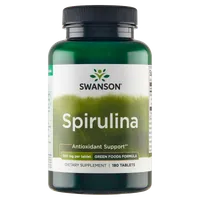 Swanson Spirulina, 500 mg, suplement diety, 180 tabletek