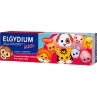 Elgydium Kids Emoji pasta do zębów dla dzieci 3-6 lat Orzeźwiająca Truskawka, 50 ml