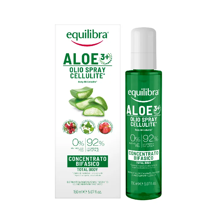 Equilibra aloesowy dwufazowy olejek antycellulitowy do ciała, 150 ml