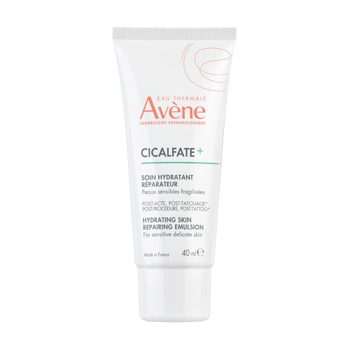 Avène Cicalfate+, Nawilżająca emulsja regenerująca, 40 ml