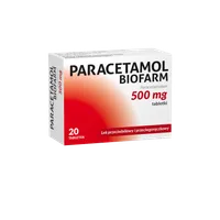 Paracetamol Biofarm, 500 mg, 20 tabletek