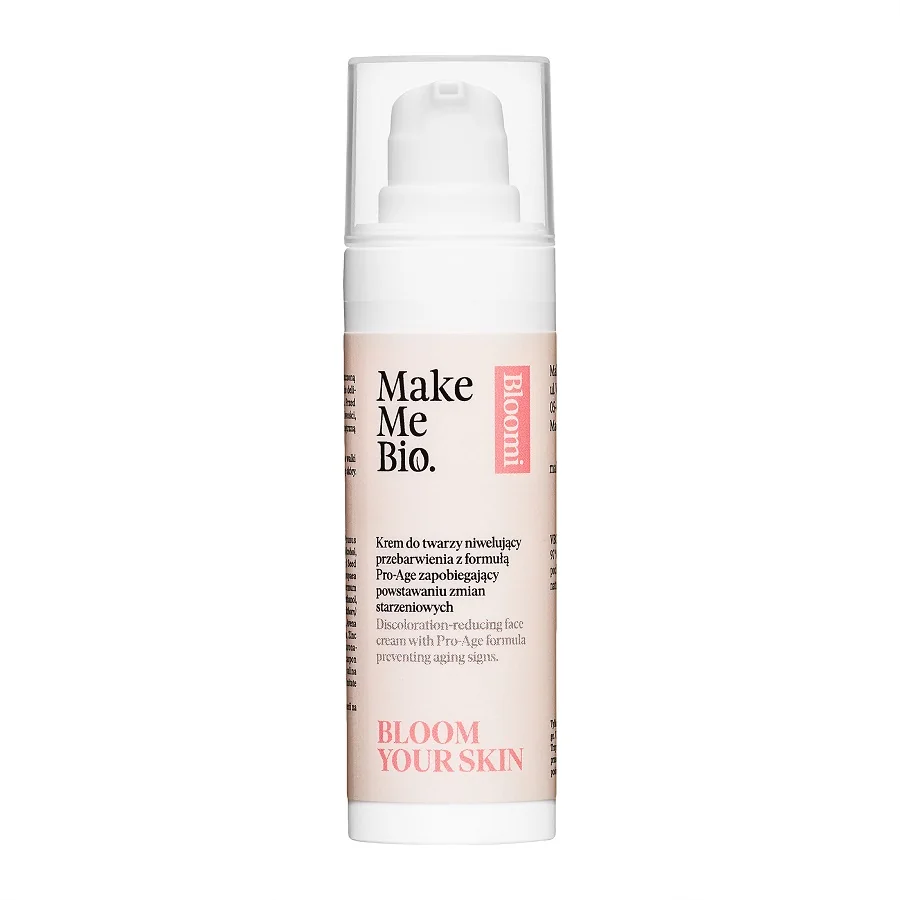 Make Me Bio Bloom Your Skin, krem do twarzy niwelujący przebarwienia, 30 ml