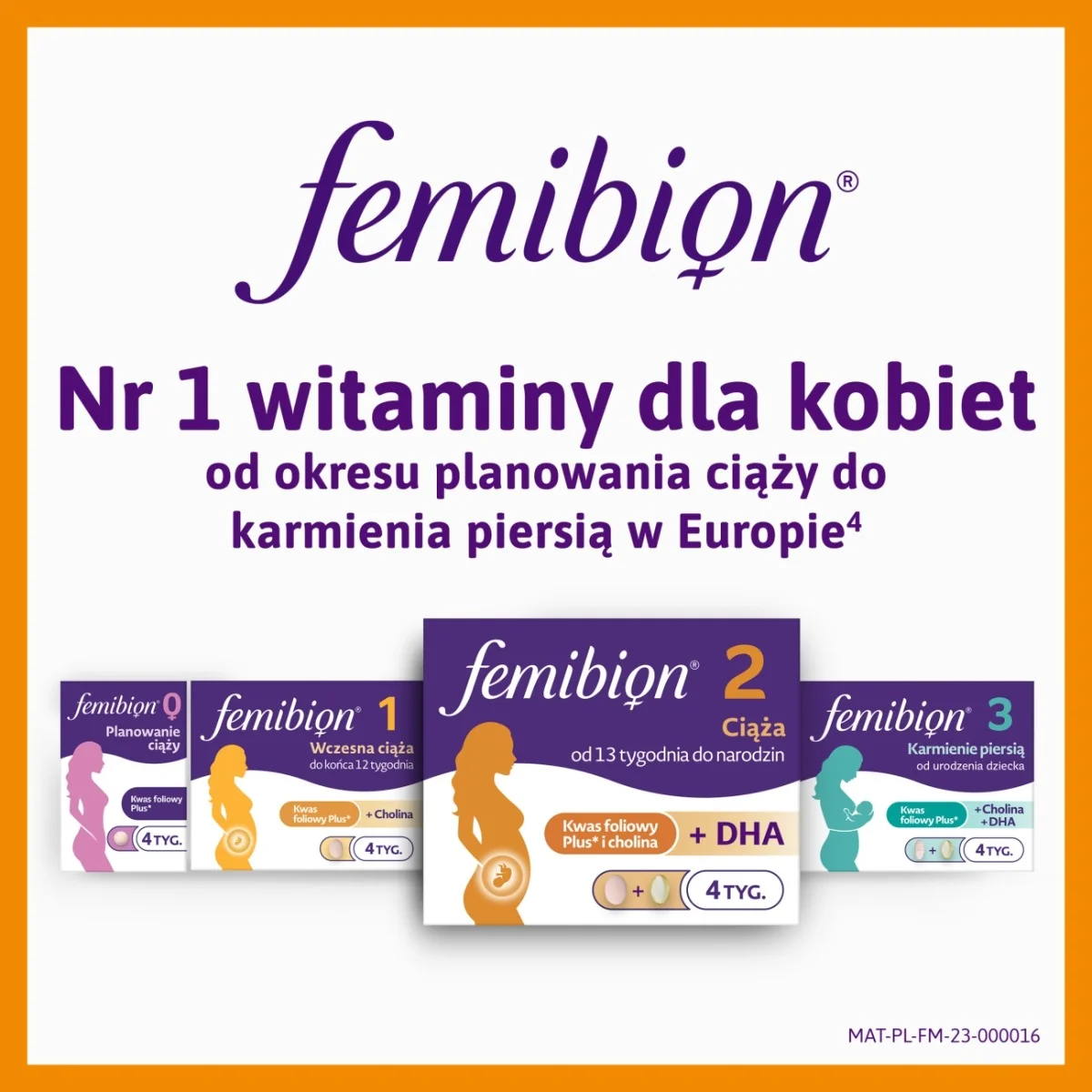 Femibion 2 Ciąża 28 tabletek + 28 kapsułek