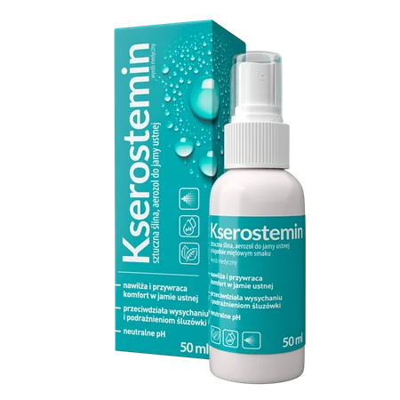 Kserostemin, aerozol do stosowania w jamie ustnej, 50 ml