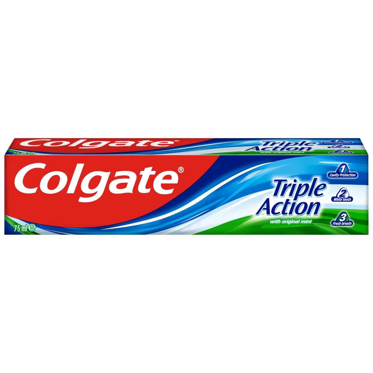 Colgate Triple Action Original Mint, pasta do zębów, 75 ml