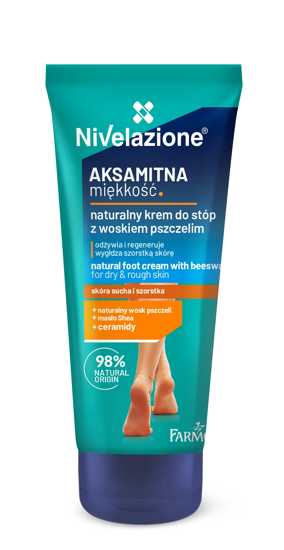 Nivelazione, naturalny krem do stóp z woskiem pszczelim 75 ml