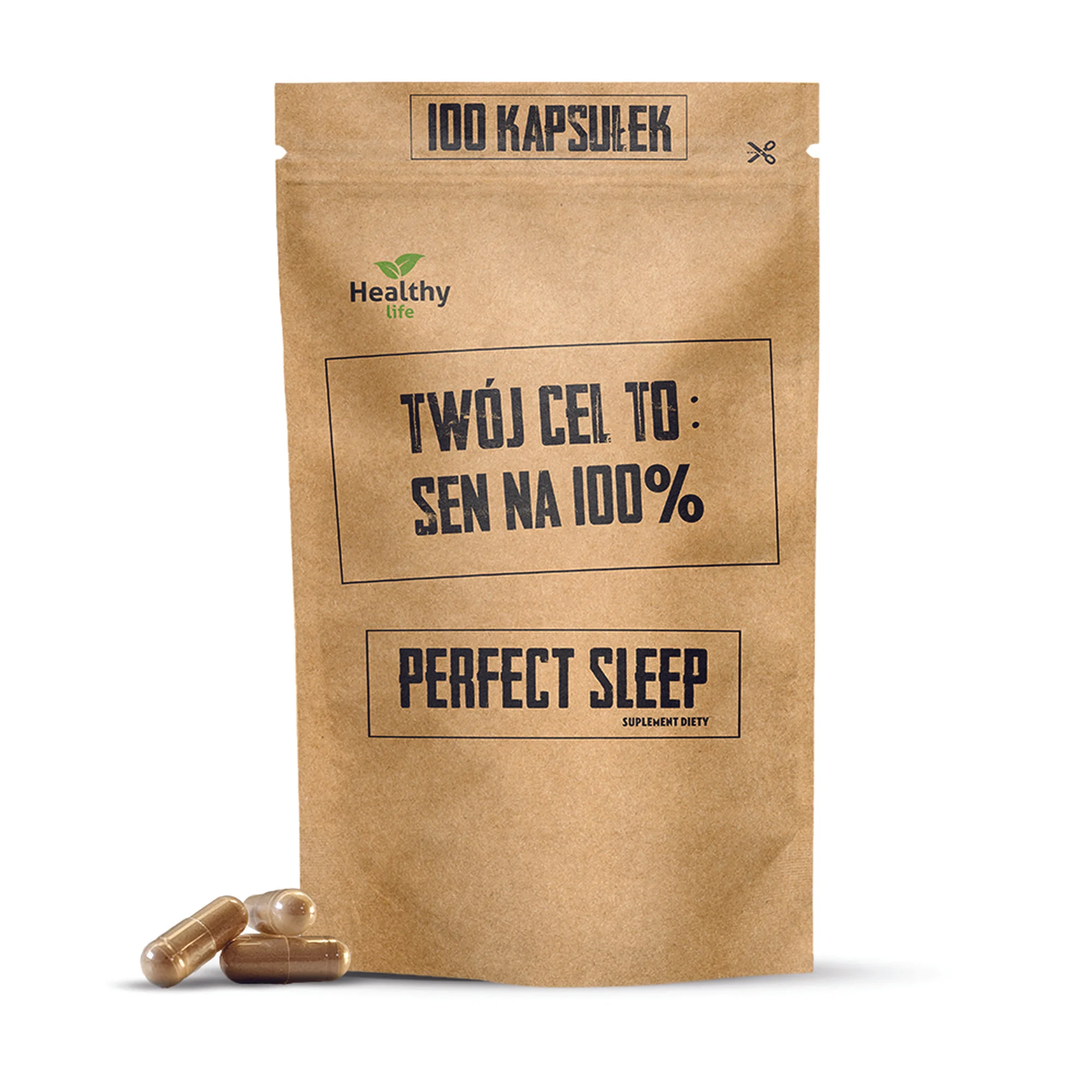 Twój cel to: Sen na 100% - Perfect Sleep 100 tabletek 