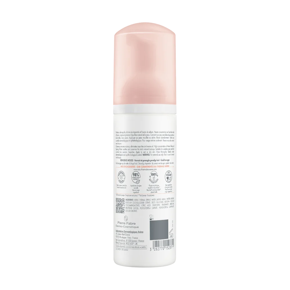 Avène pianka oczyszczająca, 150 ml