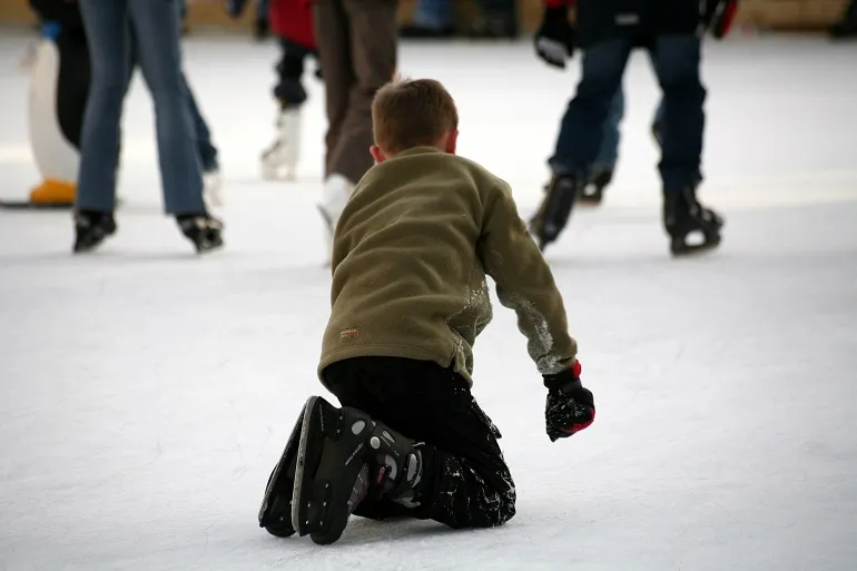 lesiones de rodilla patinaje sobre hielo