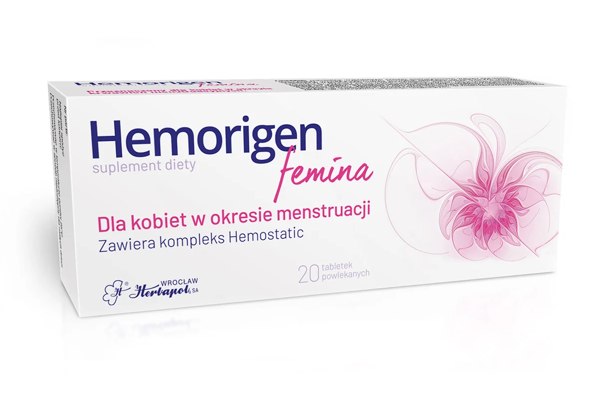 Hemorigen femina, 20 tabletek powlekanych