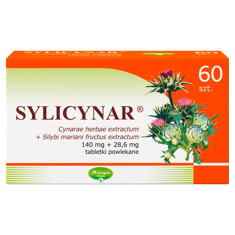 Sylicynar, 60 tabletek powlekanych