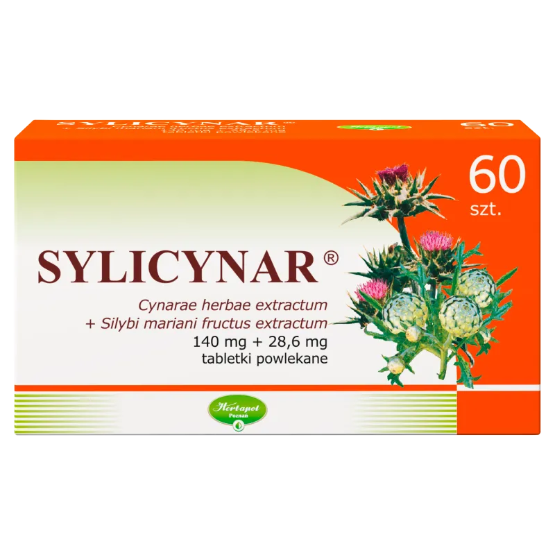 Sylicynar, 60 tabletek powlekanych
